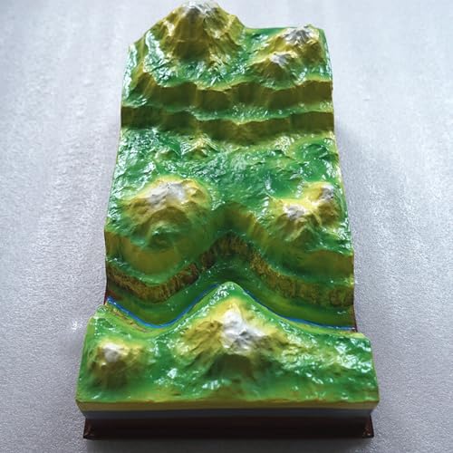 Modelo de relieve fluido de 45 cm que facilita explicar flujos 4