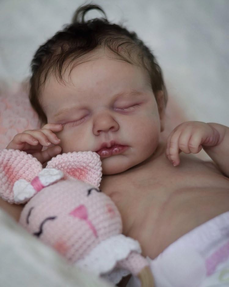 Anano Real Life Reborn Baby Dolls Vinyl Full Body Boy 20 Inch New Born Baby Doll Realistic Full Vinyl Reborn Toddler Dolls For Girls Collectable