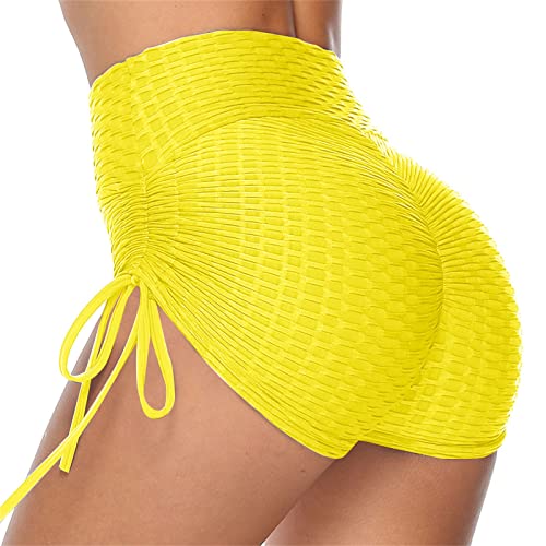 Vaqueros Cortos Mujer Short para Running Mujer Pantalones Cortos Amarillos Mujer Shorts Polipiel Mujer Pantalon De Cuero Mujer Corto Short Suelto Mujer Pantalon Corto Mujer Estampado Pantalones