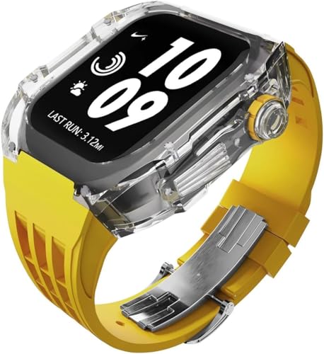 Bracelet Apple Watch rigide ou inconfortable ? Solution caoutchouc transparent