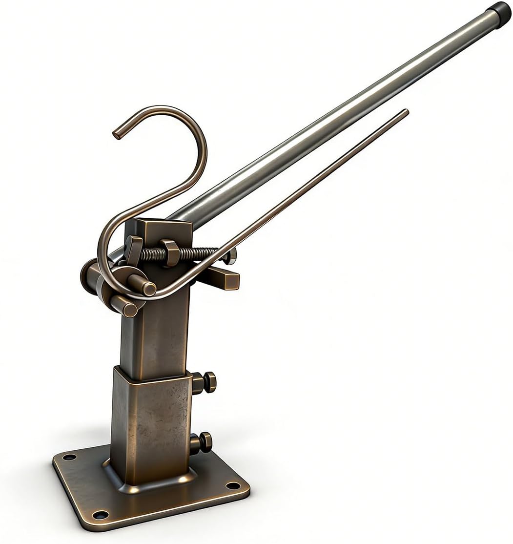 Universal Metal Rod & Scroll Bender Tool - Versatile Handheld Bending Machine for Various Shapes and Swirls