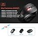 immagine 2VicTsing Mouse Wireless 2400DPI, Mouse Senza Fili 2.4G con Ricevitore Nano, 24 Mesi di Batteria Durata, Compatibile con Windows 10/8/7/XP/Vista, per PC Mac, Nero