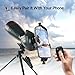 SVBONY SV406 20-60x80 Spotting Scope, Equipped with 3-Axis Adjustable Adapter & SA411 Remote Shutter for Digiscoping, BAK4 Prism HD Spotter Scope, Scopes for Target Shooting, Bird Watching