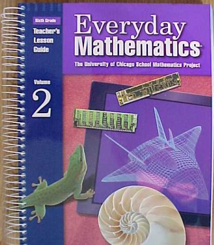 Everyday Mathematics Sixth Grade Teacher's Less... B000PB35LA Book Cover