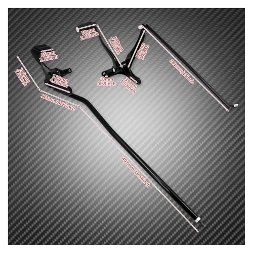 Moto levier vitesse kits de commandes avancées pour Dyna Fat Bob FXFBS - 7