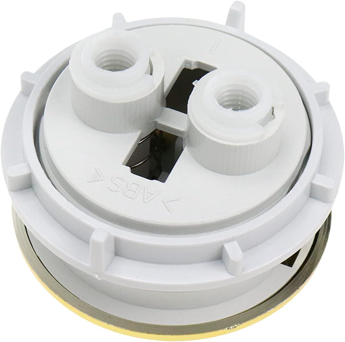 Quluxe 48MM Toilet Tank Button Dual Push Flushing Toilet Button Toilet Button Replacement Toilet Flush Button with Thread Diameter- Gold (Pack of 4) : Tools & Home Improvement