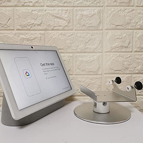 Adjustable Aluminum Swivel Stand for Google Nest Hub Max - 360° H...