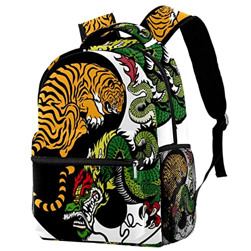 Sac à dos classique léger rose motif fleurs de cerisier pour femme et adolescente