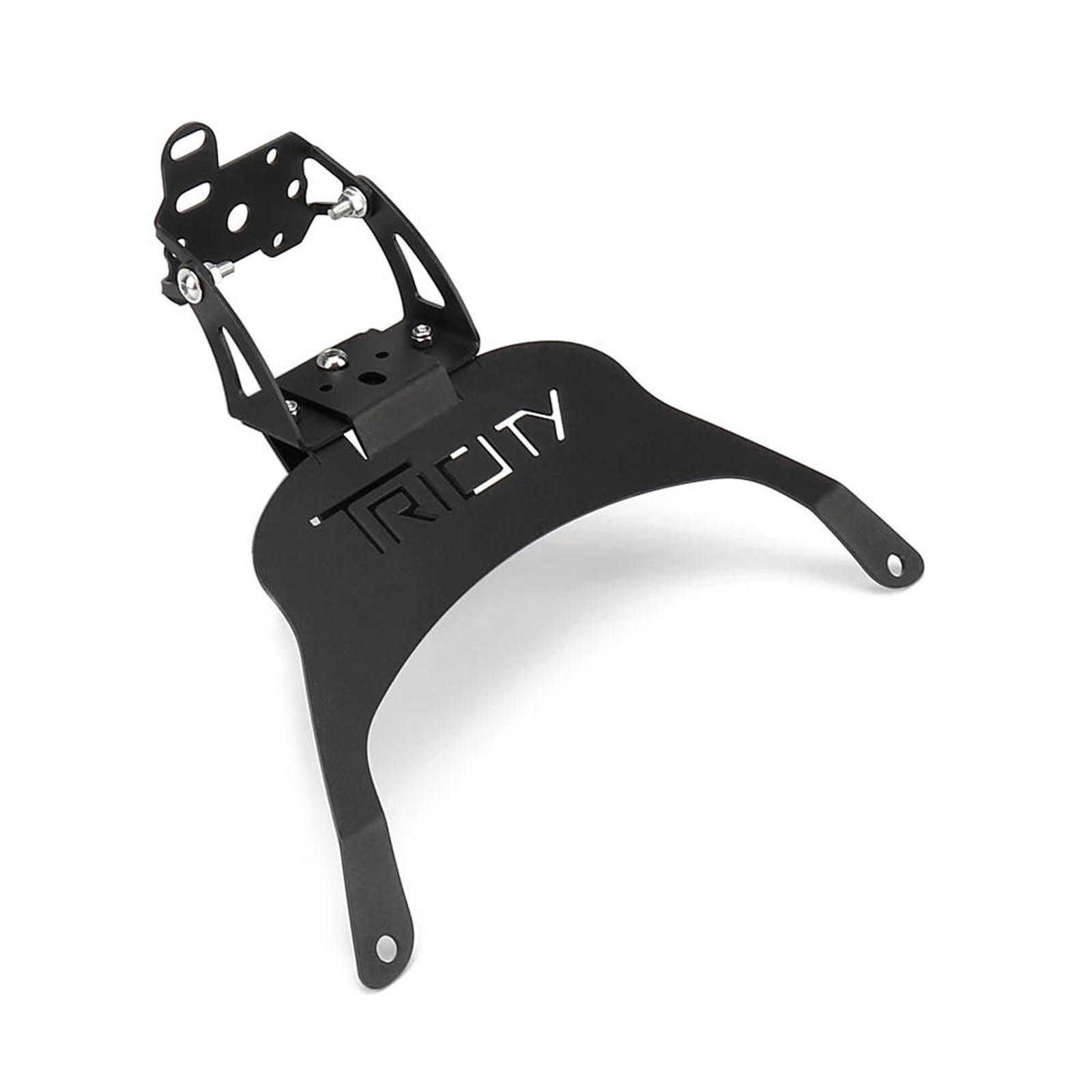 Soporte De Navegación para Teléfono Móvil Inteligente con GPS Motocicleta para Y&amaha Tricity, Soporte De Carga Inalámbrica Frontal TRICITY Electrónica Soportes(Negro3)