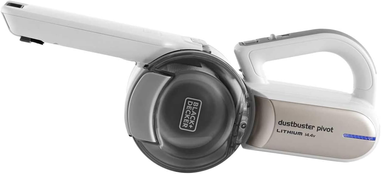 Black+Decker Cordless Dustbuster Pivot Handheld Vacuum Cleaner, 14.4 V