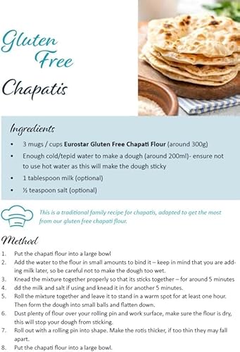 Eurostar Chapati Atta Gluten Free Flour (Brown 1.5kg) - Image 6