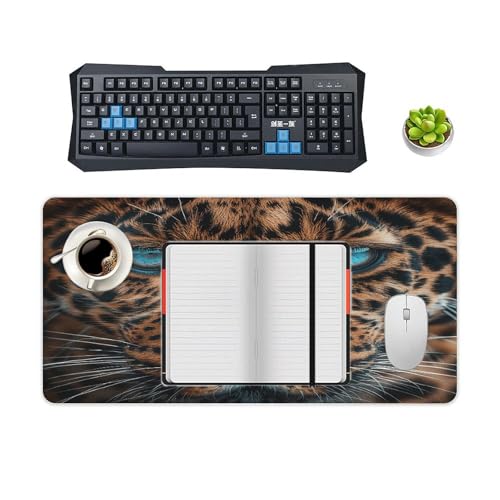 Mouse Pad Grande Leopardo Antideslizante para Oficina miniatura 4