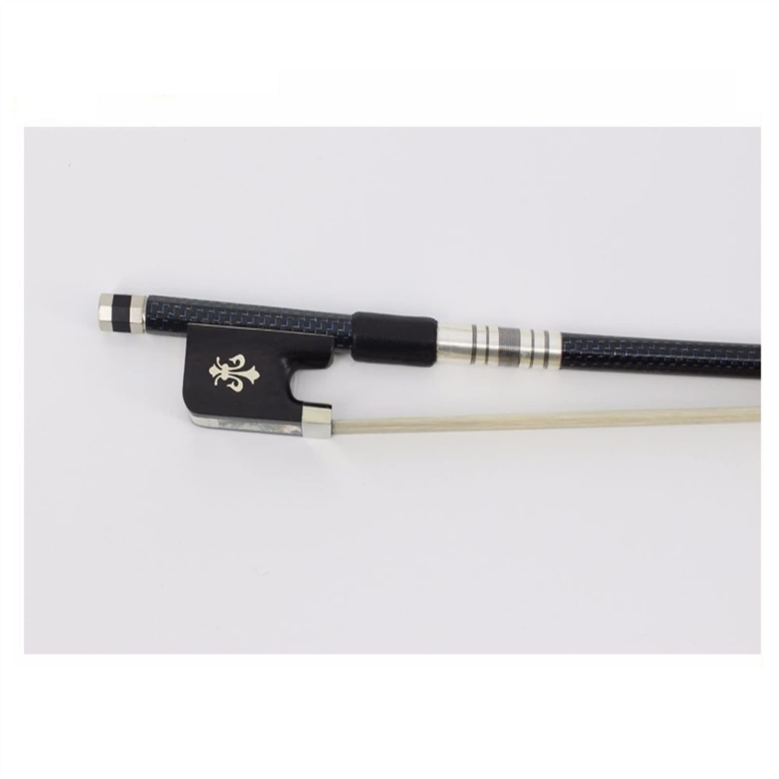 Grid Violoncelle Bow Bibliothèque D'ébène Arc Caibei Archet Violon Standard (Color : 4/4)