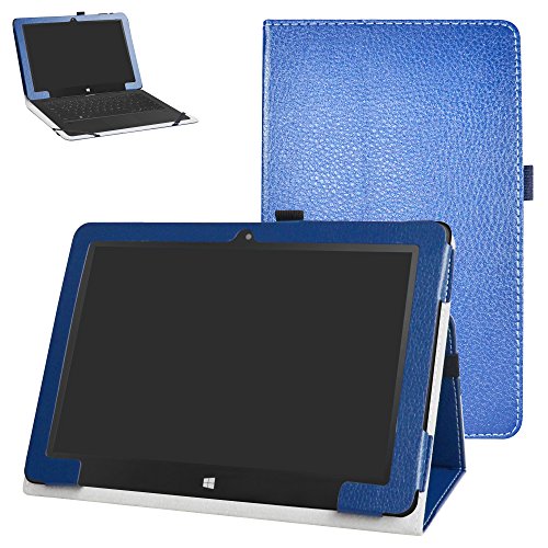 Insignia Flex NS-P10W8100 / NS-P10A8100K Case,Mama Mouth PU Leather Folio 2-Folding Stand Cover