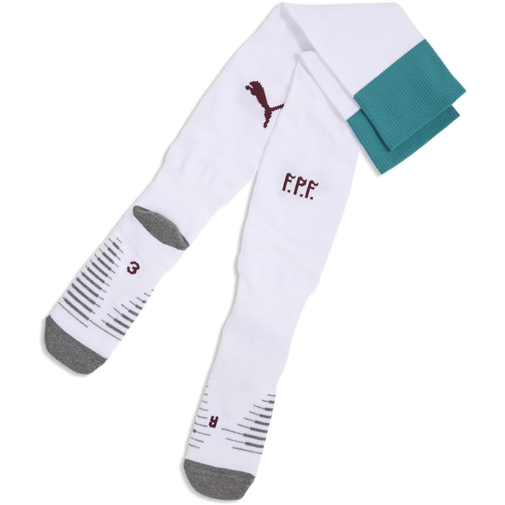 '26-'27 Portugal Away Socks (White) Adults Polyester Made By: Puma Unisex White Medium