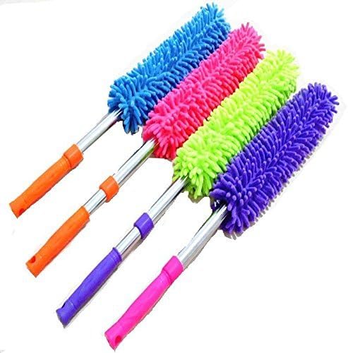 RSA2 x Microfibre Noodle Duster Extending Pole Home Office Cleaning DUSTING
