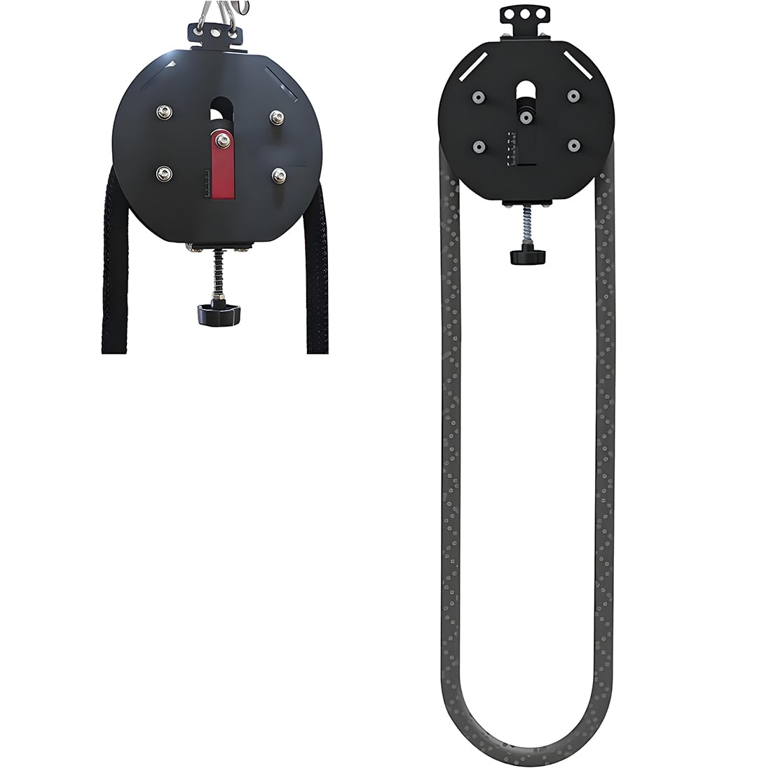 Sistema de polea de cable portátil para gimnasio en casa, entrenamiento de cuerda de resistencia ajustable para brazos, espalda, ejercicios de coordinación corporal