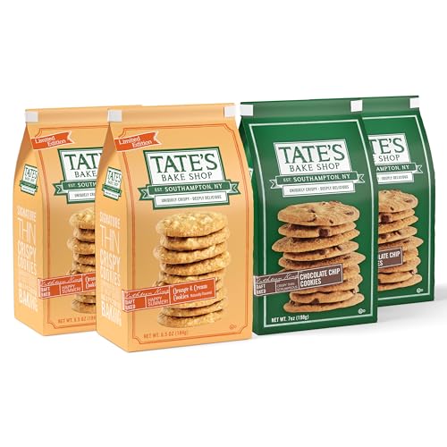 Tate's Bake Shop Orange and Cream and Chocolate Chip Cookies