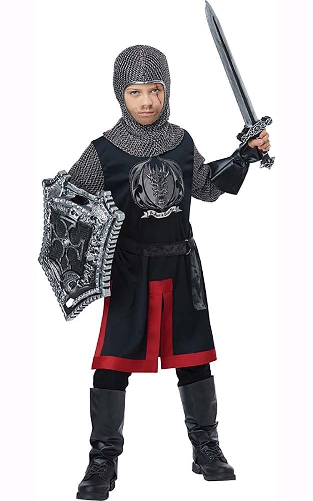 California Costumes Boys Dragon Knight Child Costume Black/Red, Medium