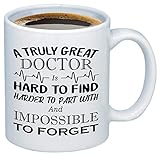 Doctor Retirement - A Truly Great Doctor is Hard To Find - 11 Ounce Coffee Mug Cup - Unique and Memorable Physician Retirement Gifts by Funny Bone Products