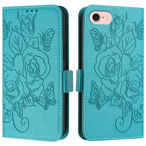Étui à rabat pour smartphone iPad 6 protection antichoc portefeuille cuir PU