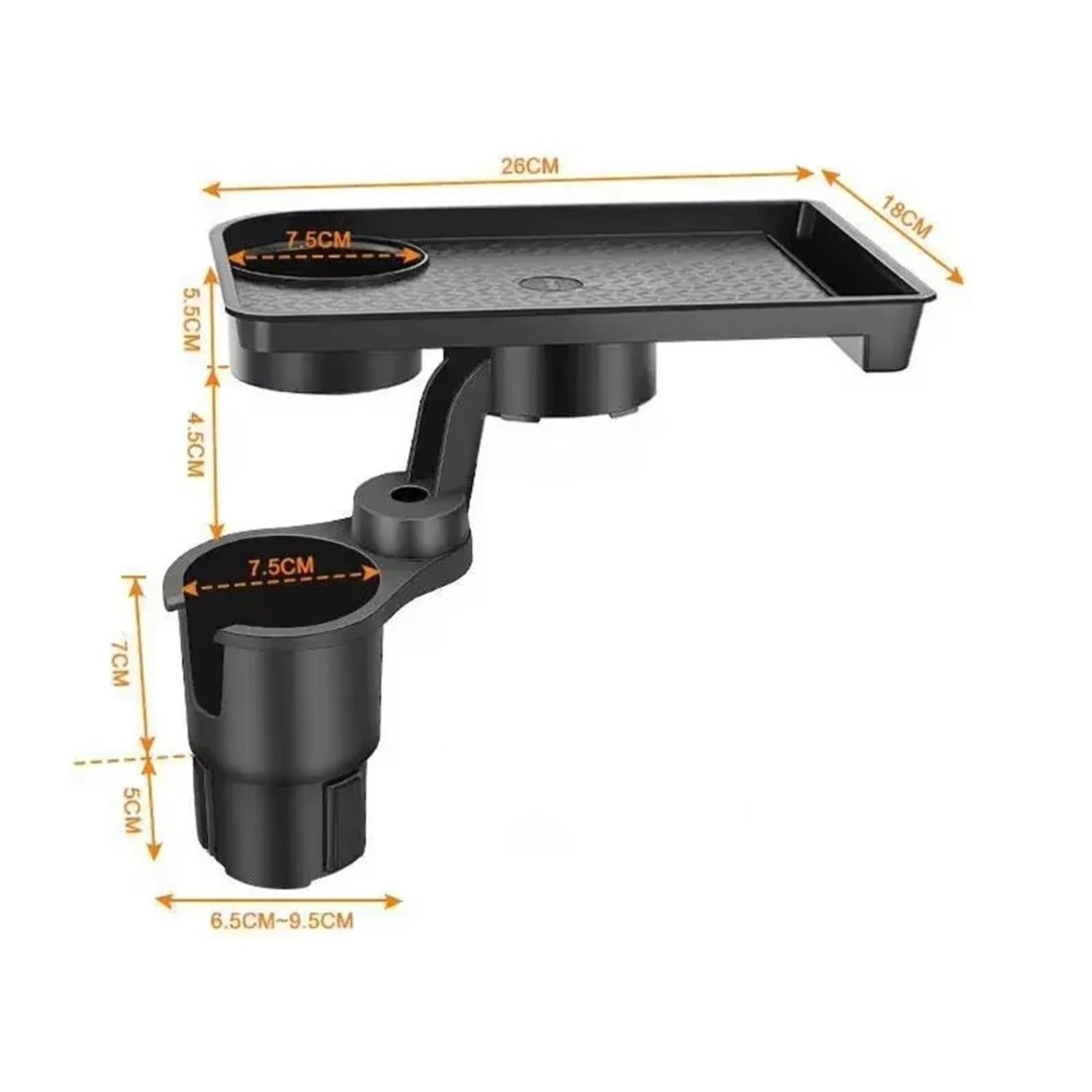 Getränkehalter Auto Multifunktionale Auto Cup Holder Extension Bracket Small Tray Interior Organizer - Dining Storage Für Den Fahrzeuginnenraum