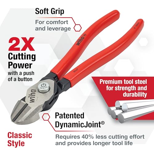 Image of Wiha 32636 Classic Grip BiCut Compound Cutters 8 inch