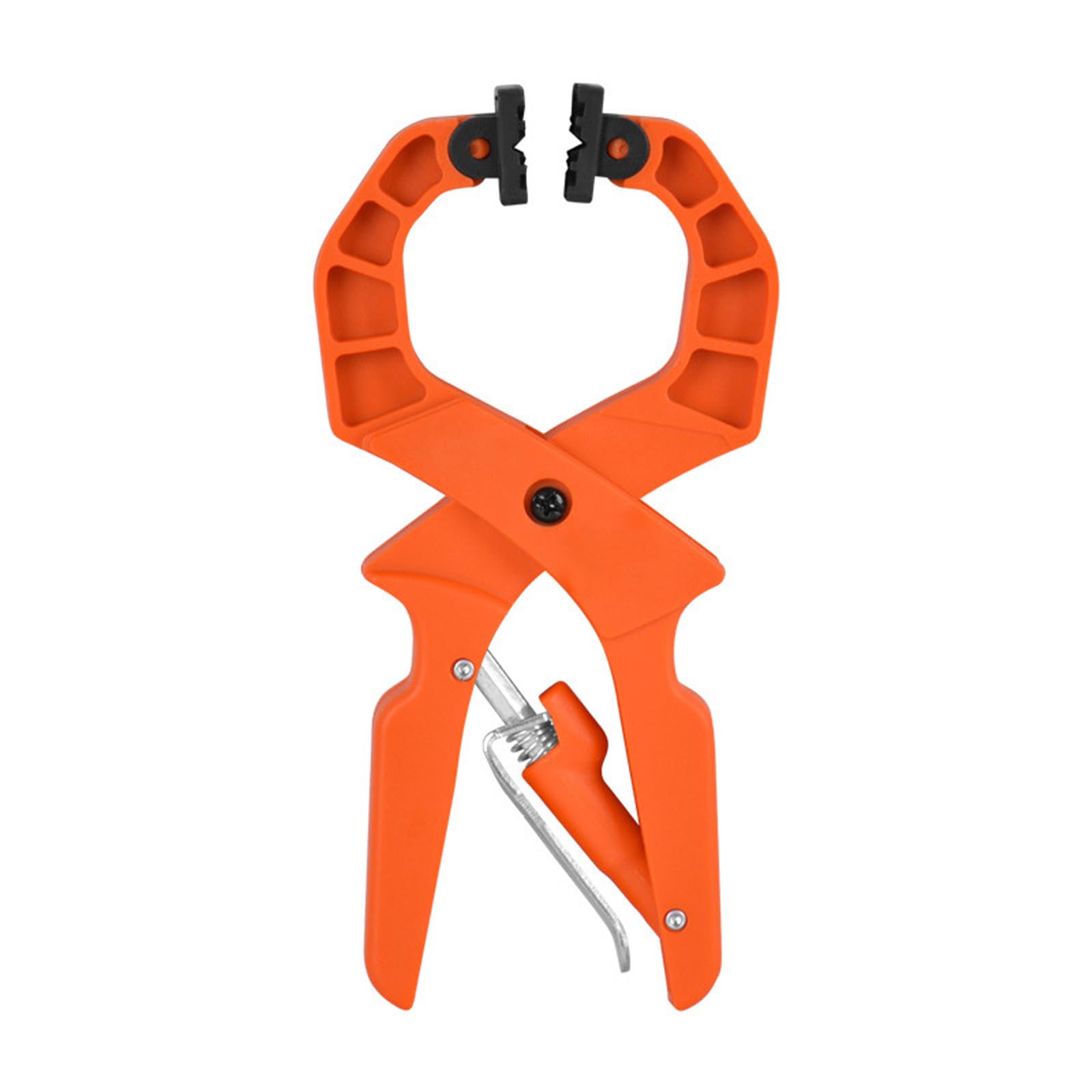 Professional Frame Type Spring Clamps with Force Handling Woodworking Fixing Clamp for Workshop Application Notch Woodworking Clamp