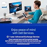 Dell S3221QS 32 Inch Curved 4K UHD (3840 x 2160), VA Ultra-Thin Bezel Monitor, 60Hz, 4MS Response Time, 90% DCI-P3, 99% sRGB, AMD FreeSync, HDMI, DisplayPort, Built in Speakers, VESA Certified, Silver - Image 5