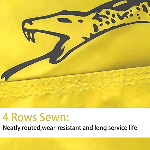 Drapeau Dont Tread On Me 12x20 cm double face en polyester robust - 5
