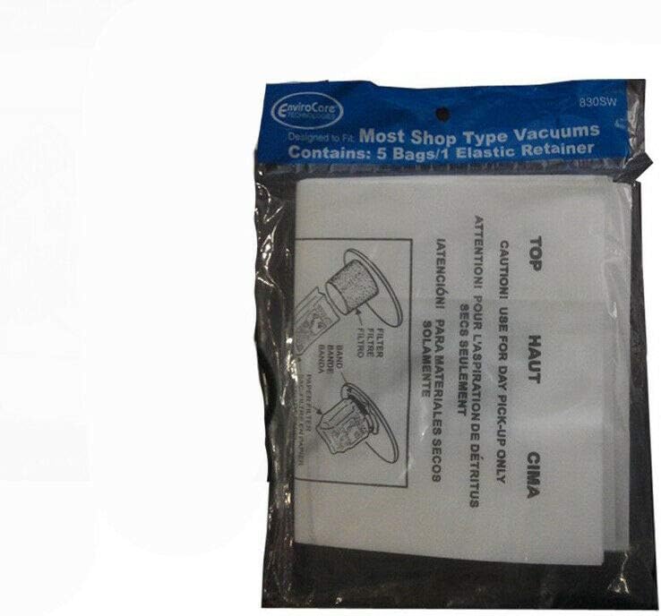 Shop-Vac Paper Filter Generic 5 Pack