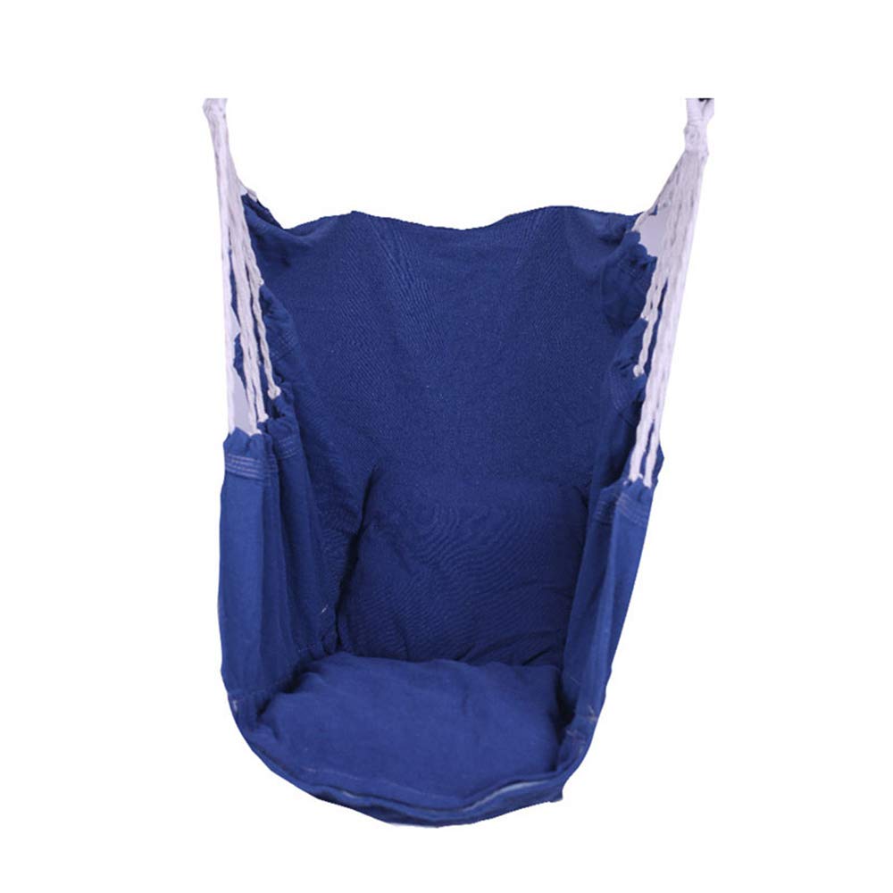 Hamac suspendu en corde – Capacité maximale de 150 kg – Confort et durabilité supérieurs – Couleur grise – Parfait pour se détendre à l'intérieur ou à l'extérieur