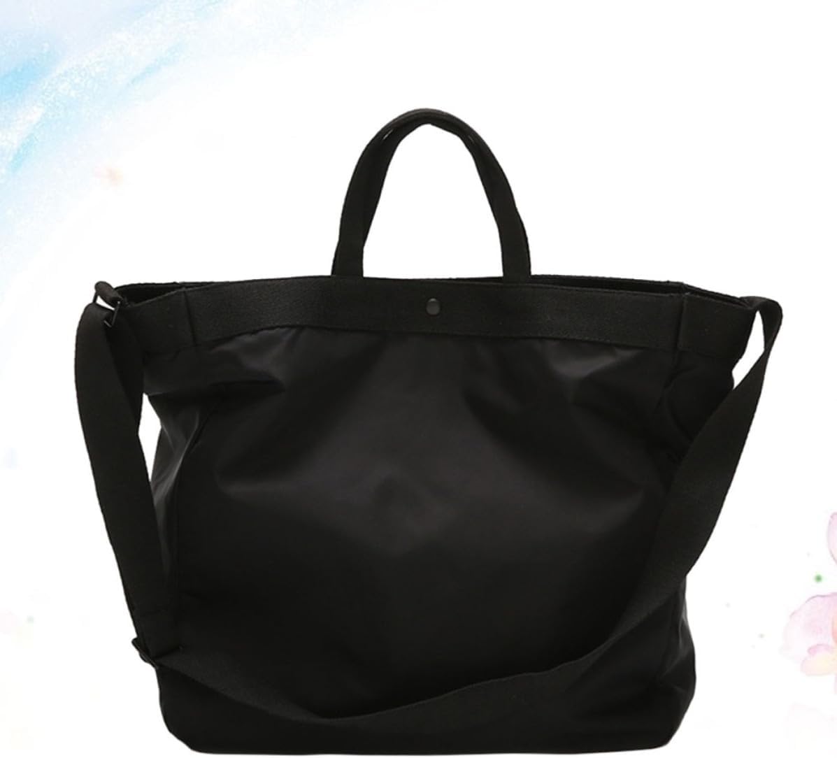Fitness Bag Waterproof Nylon Portable Gym Tote Large Capacity
