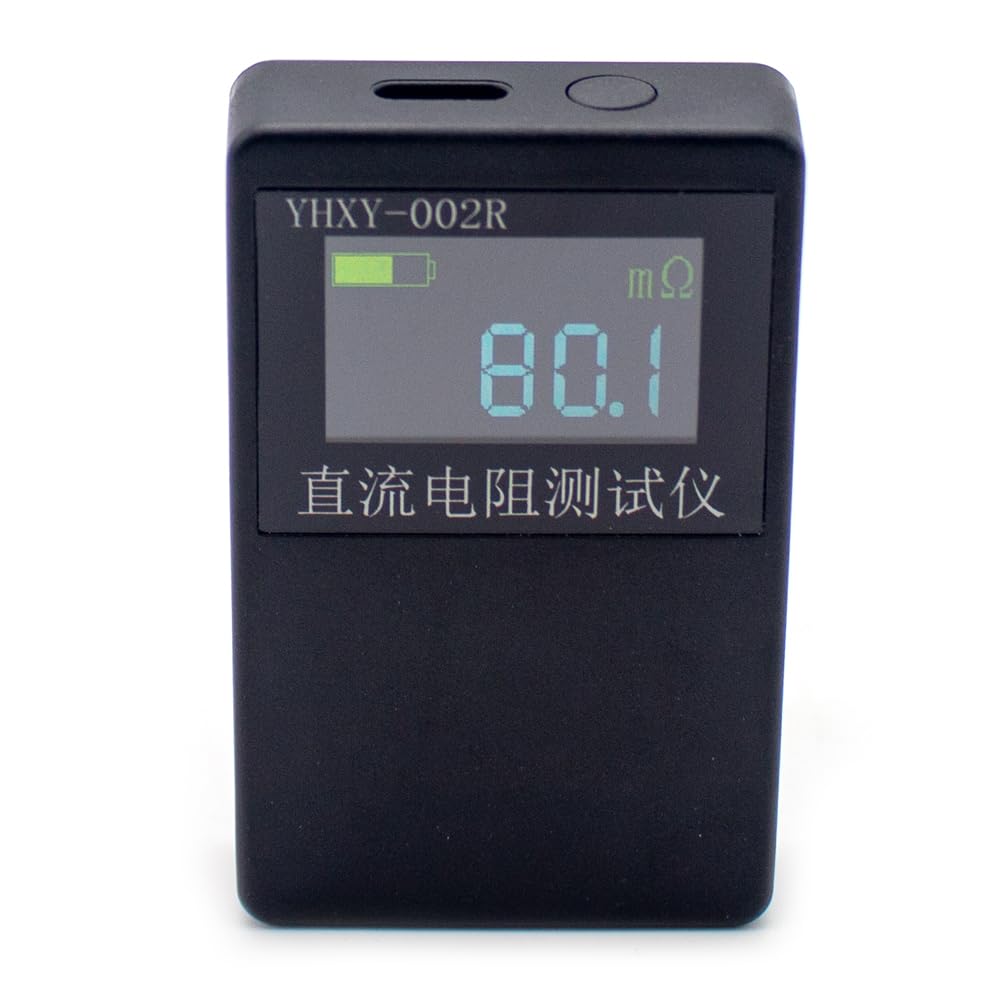 Toplionace Milliohmmètre DC Haute Précision 0,03%, Testeur de Résistance 0,0001 ω-20 ω, Mesure Kelvin 4 Fils