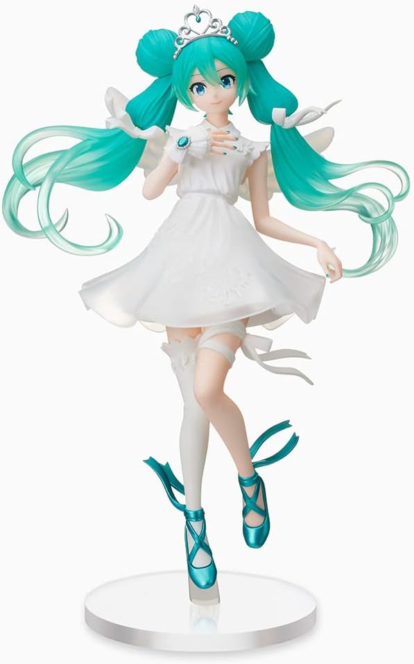 SEGA - Hatsune Miku Series SPM Statue - Hatsune Miku 15th Anniversary Kei Ver., Black