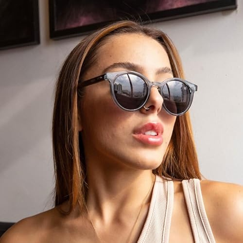 Óculos de Sol Unissex Maya Jungle Polarizado Azul Cristal AZUL CRISTAL