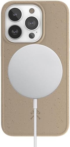 Woodcessories - Funda magnética paraiPhone 14 Pro Compatible con MagSafe, Funda 