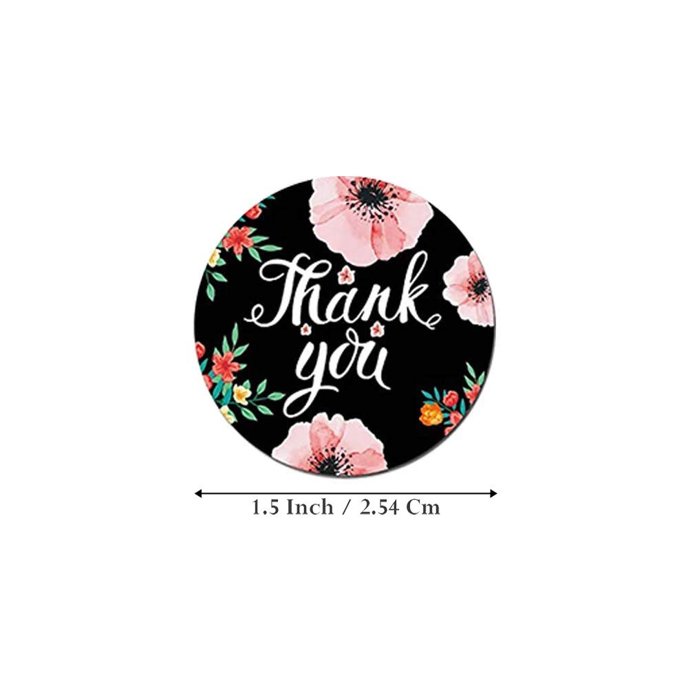 Store2508 Small Business Stickers Thank You Stickers 1.5 Inch Diameter, 500 Pcs