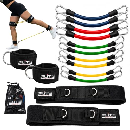 Elite Athletics Speed & Agility Training Bands – Leg Resistance