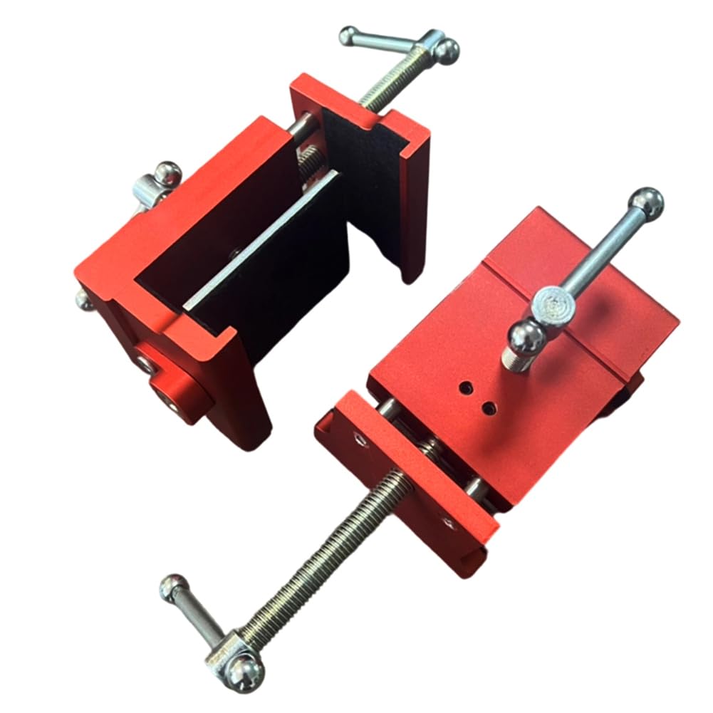 Jnchdghwa As Shown 2Pcs Cabinet Clamps With Built-In Drill Aligner For Easy Installation And Alignment
