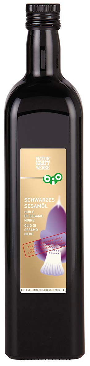 Schwarzes Sesamöl nativ, BIO/kbA, 1000 ml