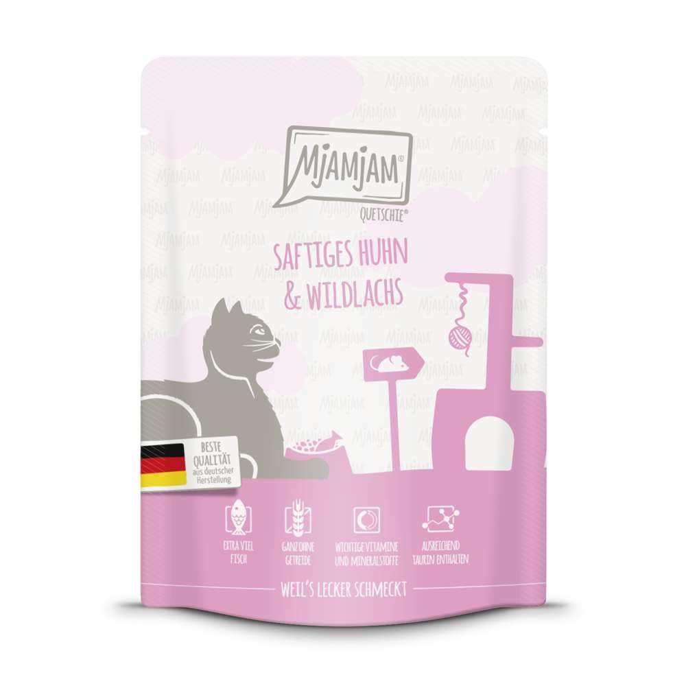 Repas MjAMjAM Chat 6 x 300 g pour la gamelle quotidienne de votre félin