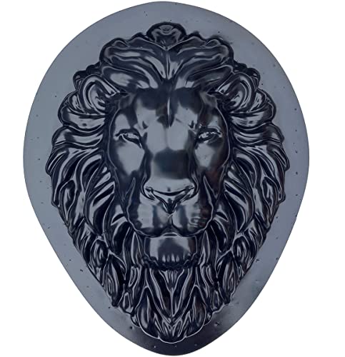 Autumn Lion's Head Garden Decor Mold, Concrete Cement Plaque Mold, Lion's Face Form For Garden Figure, Diy Outdoor Décor #TOP1