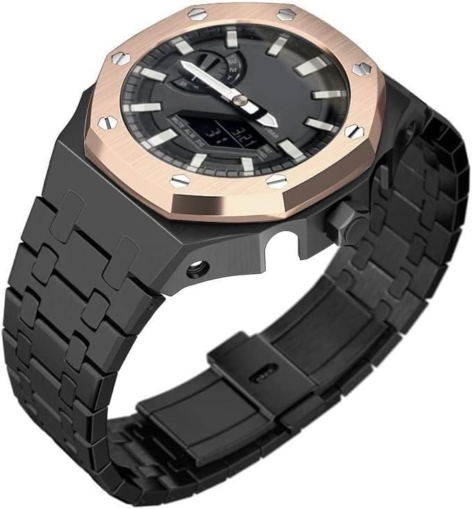 Bracelet de montre GA2100 acier inoxydable 316L et boîtier kit mod homme