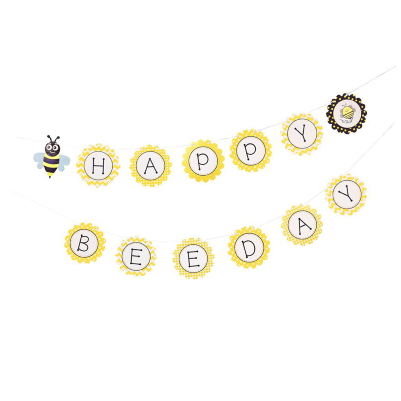 TOYANDONA 6piezas Guirnalda De Banderines De Flores De Papel Para Decoración De Cumpleaños Fiesta Day Para Celebraciones Infantiles y Eventos Festivos