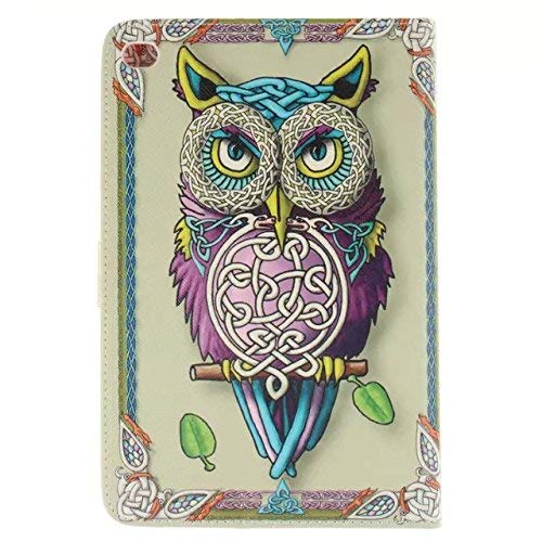 Ipad Mini 4 Case, Newshine Cute Slim Fit *Maganetic Closure* Flip Stand Skin With [Card Slots/Cash Holder] For Apple Ipad Mini 4 2015 Released (Owl) #TOP6