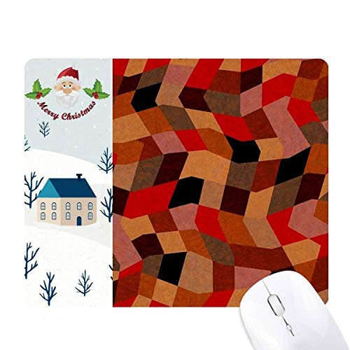 Tapis de souris polygone diamants colorés cadeau de noël maison