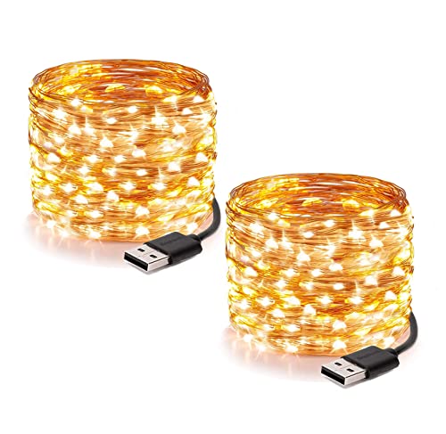 Cadena De Luces Usb De Alambre De Cobre Para Bricolaje 100 | Cuotas Sin