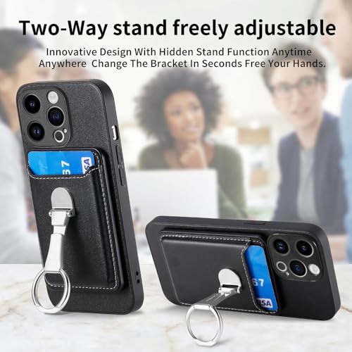 Protection antichoc iPhone 14 Pro avec fente de rangement carte