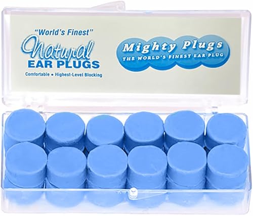 Miniatura 8 de Mighty Plugs - 2 pares - De Pure cera de abejas - Bloqueo de sonido NRR 34 más alto - Tapones perfectos para dormir - 100 bloqueo de ronquidos -